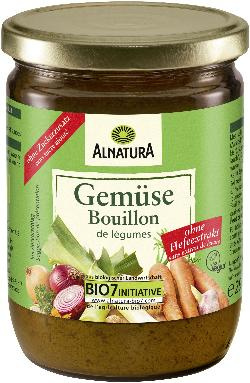 Produktfoto zu Gemüsebouillon hefefrei im Glas 290g Alnatura