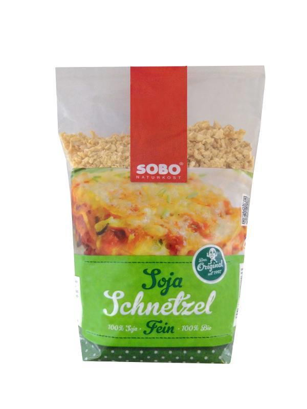 Produktfoto zu Soja-Schnetzel fein 200g SOBO Naturkost